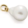 Monica Vinader Nura Baroque Pearl Charm In Multi