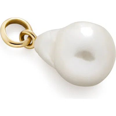 Monica Vinader Nura Baroque Pearl Charm In Multi