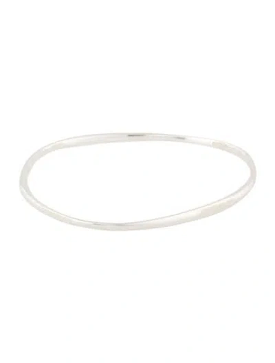 Pre-owned Monica Vinader Nura Reef Bangle Bracelet, 7.75" In Multi