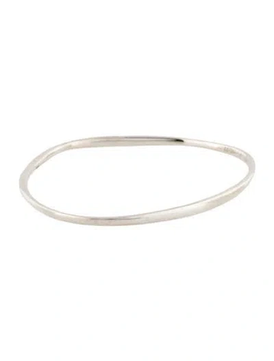 Pre-owned Monica Vinader Nura Reef Bangle Bracelet, 7.75" In Multi