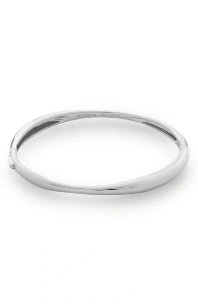 Monica Vinader Nura Reef Bangle In Gold