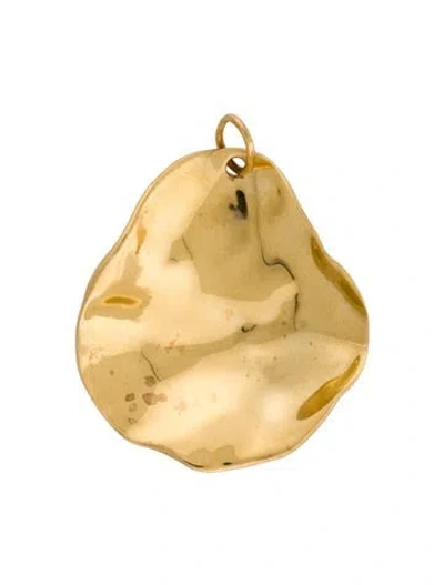 Pre-owned Monica Vinader Nura Shell Pendant In Multi