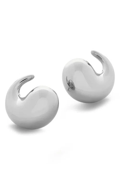 Monica Vinader Sterling Silver Nura Earrings