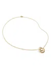 Monica Vinader Nura Wrap Necklace In Gold