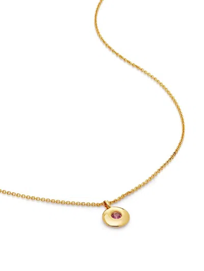 MONICA VINADER OCTOBER BIRTHSTONE NECKLACE