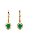 Monica Vinader Odyssey Hoops In Gold