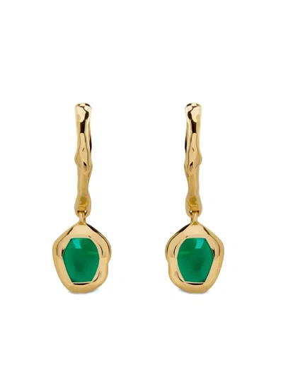 Monica Vinader Odyssey Hoops In Gold