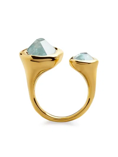 Monica Vinader Odyssey Open Ring In Gold