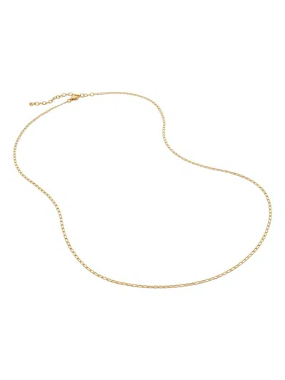 Monica Vinader Open Link Halskette In Gold