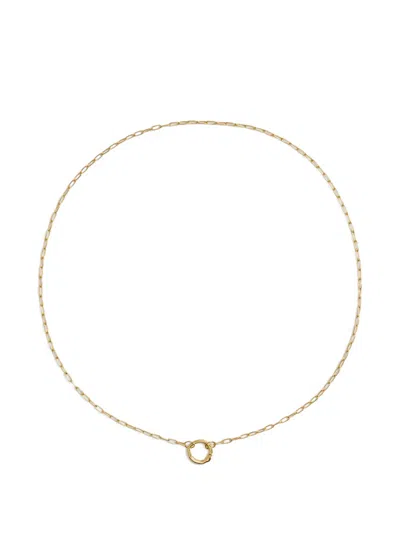 Monica Vinader Halskette Mit Ovalen Gliedern In Gold