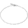 Monica Vinader Gold Mini Paperclip Chain Bracelet In Metallic