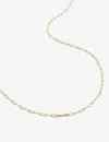 Monica Vinader Paperclip 14ct Yellow-gold Necklace In Gold
