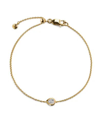 MONICA VINADER PEAR DIAMOND BRACELET