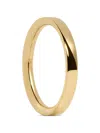 Monica Vinader Essential Stacking Ring In Gold