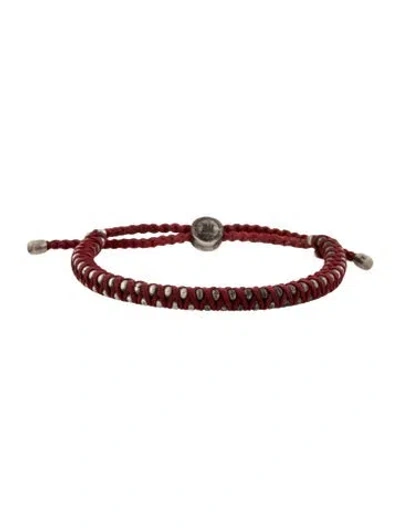 Pre-owned Monica Vinader Rio Mini Friendship Bracelet, 10.5" In Multicolor