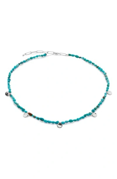 MONICA VINADER MONICA VINADER RIO TURQUOISE BEADED NECKLACE