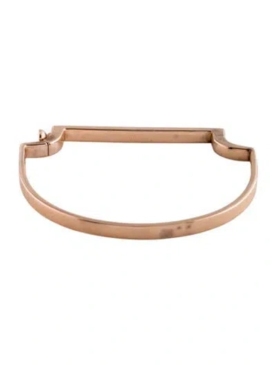 Pre-owned Monica Vinader Signature Bangle Bracelet, 6.75" In Multi