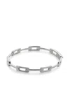 Monica Vinader Signature Link Bangle Bracelet In Silver