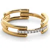 Monica Vinader Signature Link Lab Grown Diamond Ring In Gold