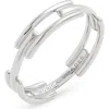 Monica Vinader Signature Link Stacking Ring In Sterling Silver