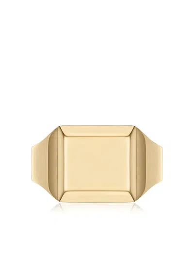 Monica Vinader Signature Signet Ring In Gold