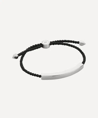 MONICA VINADER MONICA VINADER SILVER LINEAR LARGE MEN'S FRIENDSHIP BRACELET,000706085