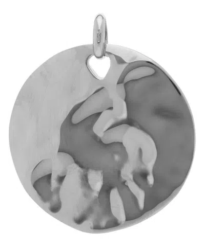 Monica Vinader Silver Siren Shore Pendant Charm