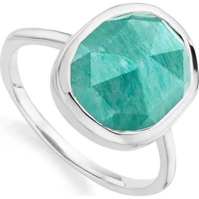 Monica Vinader Siren Medium Stacking Ring In Multi