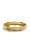 Monica Vinader Gold Siren Muse Bold Bangle In Gold
