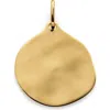 Monica Vinader Gold Siren Muse Round Pendant