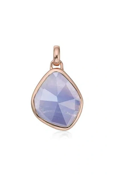 Monica Vinader Siren Nugget Pendant Charm In Gold