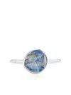 Monica Vinader Siren Stacking Ring In Silver