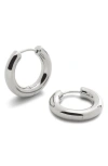 MONICA VINADER SMALL ESSENTIAL TUBE HOOP EARRINGS