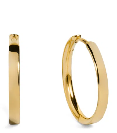 Monica Vinader Small Gold Vermeil Hoop Earrings