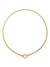 Monica Vinader 18kt Recycled Gold Vermeil Snake Chain Necklace In Gold