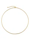 Monica Vinader Snake Choker Necklace In Gold