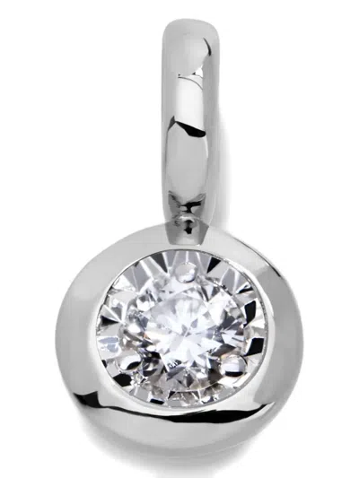 Monica Vinader Solitaire-diamond Pendant Necklace In Brown