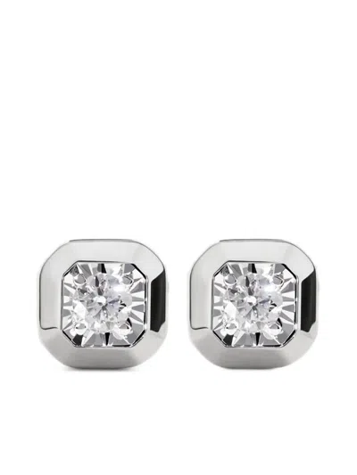 MONICA VINADER SQUARE STUD EARRINGS