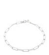 Monica Vinader Sterling Silver Alta Bracelet In Metallic