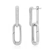 Monica Vinader Alta Capture Huggie Sterling Silver And Diamond Earrings In Silver