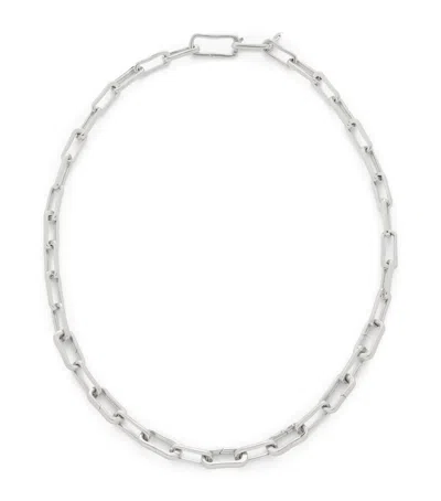 MONICA VINADER STERLING SILVER ALTA CHARM NECKLACE