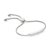 Monica Vinader Diamond And Sterling Silver Baja Skinny Bracelet