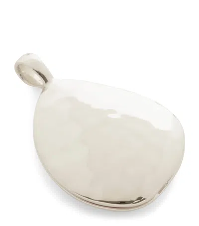 MONICA VINADER STERLING SILVER DEIA PEBBLE LOCKET