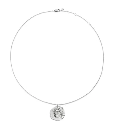 Monica Vinader Sterling Silver Gemini Zodiac Necklace