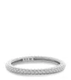 Monica Vinader Sterling Silver Heirloom Stacking Ring In Metallic