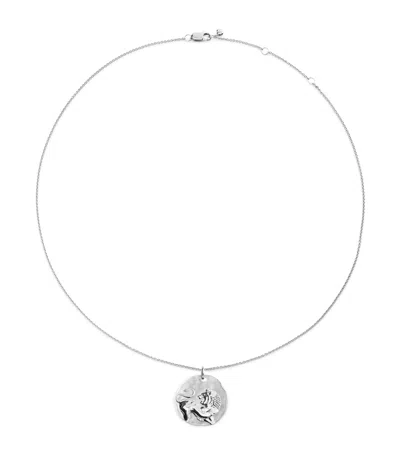 Monica Vinader Sterling Silver Leo Zodiac Necklace