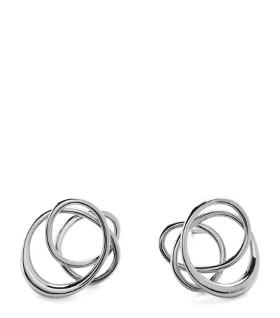 MONICA VINADER STERLING SILVER NURA EARRINGS