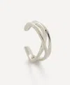Monica Vinader Sterling Silver Nura Reef Ear Cuff In Silver