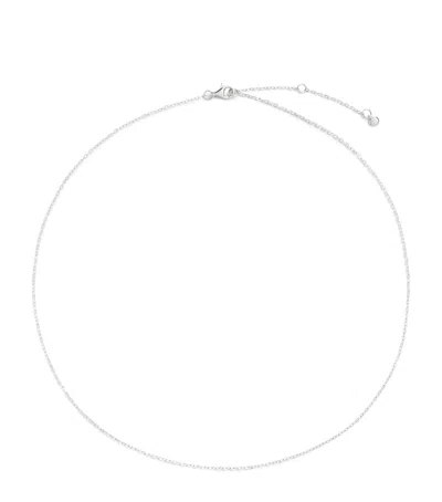 Monica Vinader Sterling Silver Rolo Chain Necklace