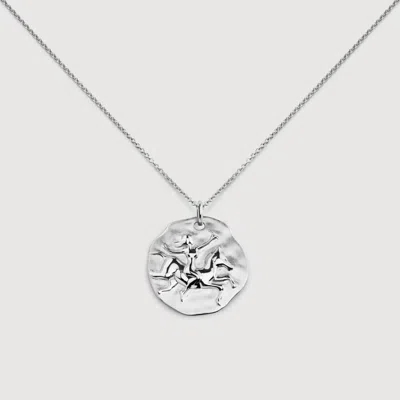 Monica Vinader Sterling Silver Sagittarius Zodiac Chain Necklace
